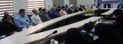 نشست عضو حقوقی و سخنگوی شورای نگهبان با روسای پردیس ها، مراکز، اساتیدو دانشجو معلمان دانشگاه فرهنگیان استان خوزستان 22