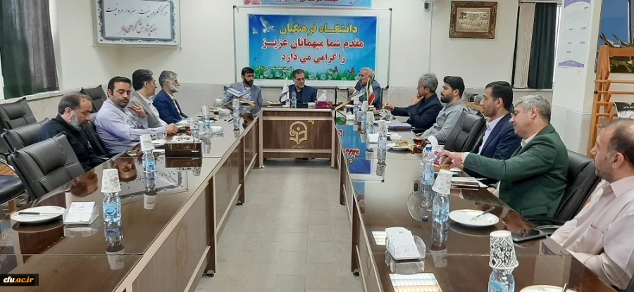 بازدید معاون برنامه ریزی و توسعه منابع  از دانشگاه فرهنگیان استان لرستان 2