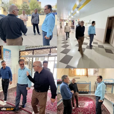 بازدید معاون برنامه ریزی و توسعه منابع دانشگاه فرهنگیان از پردیس ها و مراکز خراسان رضوی و خراسان جنوبی
