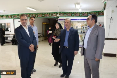 حضور معاون برنامه ریزی و توسعه منابع دانشگاه فرهنگیان در دانشگاه فرهنگیان استان خوزستان
