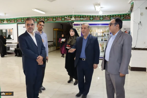 حضور معاون برنامه ریزی و توسعه منابع دانشگاه فرهنگیان در دانشگاه فرهنگیان استان خوزستان
 2