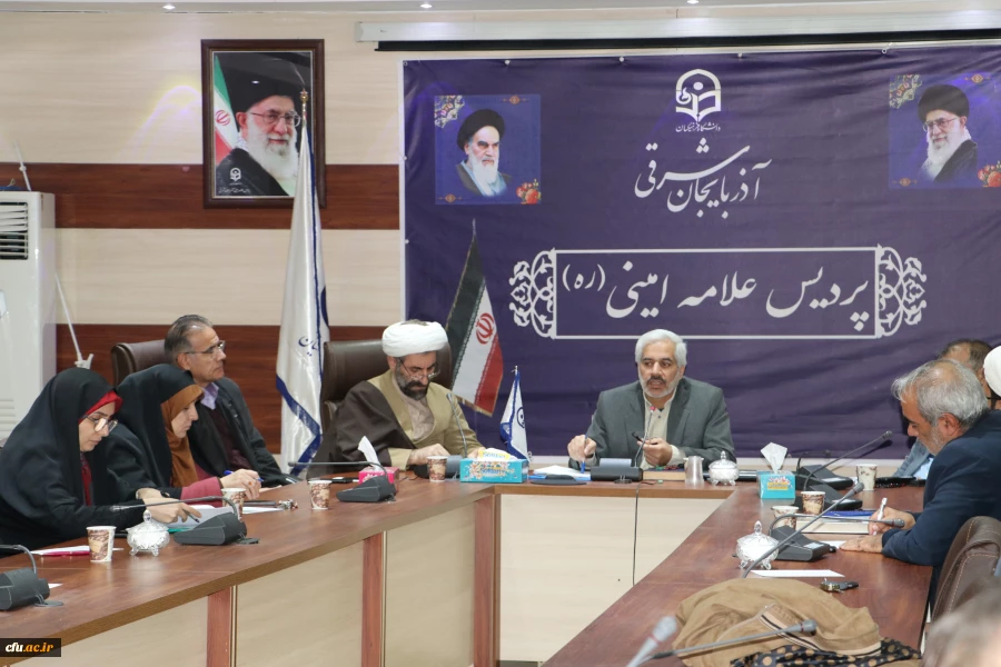 نشست علمی و هم اندیشی مواجهه با چالش تمدنی اسرائیل از منظر امام موسی صدردر آذربایجان شرقی 3