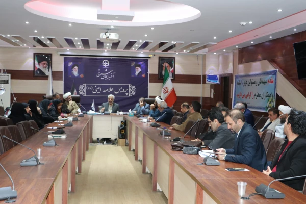 نشست علمی و هم اندیشی مواجهه با چالش تمدنی اسرائیل از منظر امام موسی صدردر آذربایجان شرقی 3