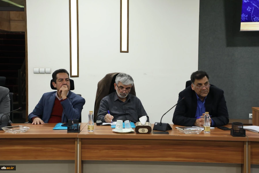 نشست مشترک رئیس و اعضای هیات رئیسه با مدیران استانی دانشگاه فرهنگیان با حضور وزیر محترم آموزش و پرورش 43