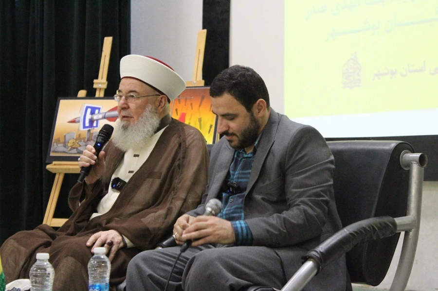 با حضور رئیس مجمع علمای مسلمان لبنان؛
همایش منجی وحدت اسلامی نابودی صهیون در دانشگاه فرهنگیان استان بوشهر برگزار شد 10