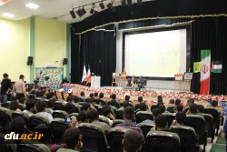 با حضور رئیس مجمع علمای مسلمان لبنان؛
همایش منجی وحدت اسلامی نابودی صهیون در دانشگاه فرهنگیان استان بوشهر برگزار شد 13