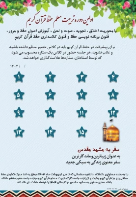 برگزاری اولین دوره تربیت معلم حفظ قرآن کریم در دانشگاه فرهنگیان استان آذربایجان شرقی 7