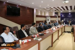 نشست صمیمی اعضای هیئت علمی پردیس های استان  با رئیس دانشگاه فرهنگیان آذربایجان شرقی  9