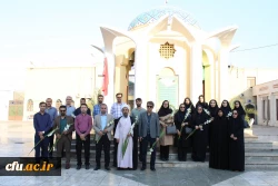 برگزاری آئین تجدید میثاق با شهدا مسئولان و کارکنان دانشگاه فرهنگیان استان بوشهر 2