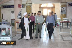 برگزاری آئین تجدید میثاق با شهدا مسئولان و کارکنان دانشگاه فرهنگیان استان بوشهر 10