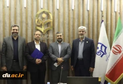 محمد حسین کفراشی به سمت مشاور رییس دانشگاه و مدیرکل دفتر مرکزی حراست دانشگاه فرهنگیان منصوب شد 2