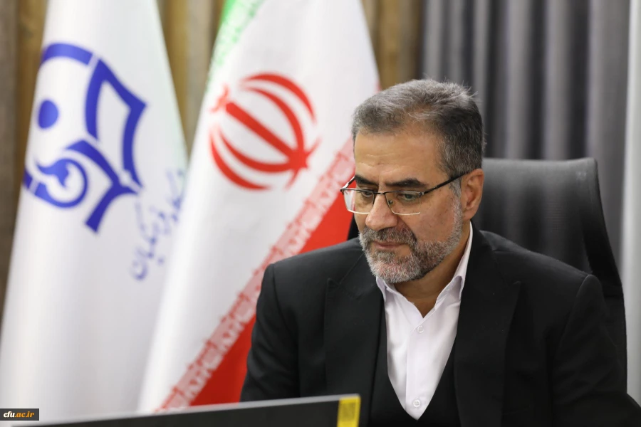 مراسم تکریم و معارفه سرپرست معاونت برنامه ریزی و توسعه منابع دانشگاه فرهنگیان 7