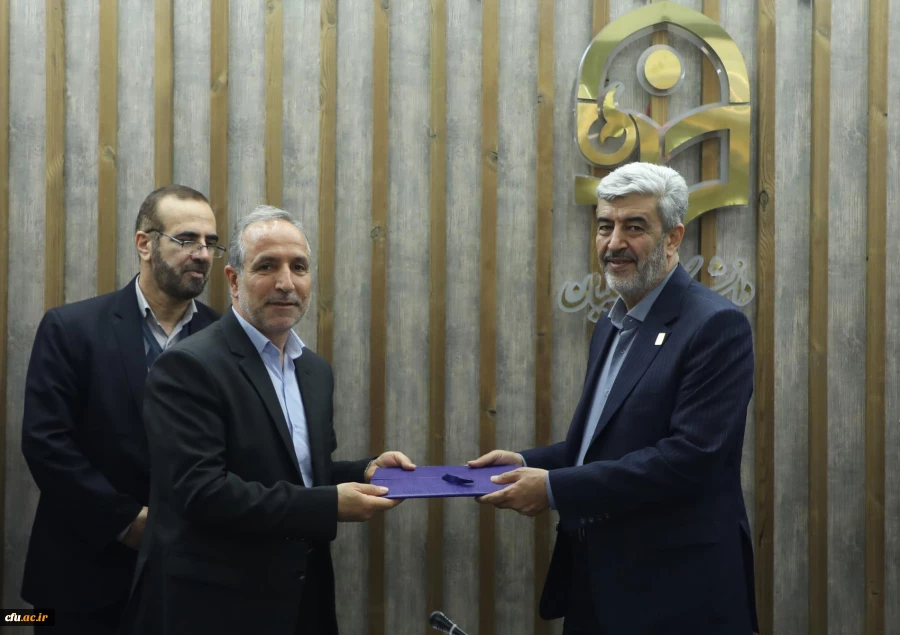 مراسم تکریم و معارفه سرپرست معاونت برنامه ریزی و توسعه منابع دانشگاه فرهنگیان 21