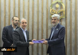 آیین تکریم و معارفه سرپرست معاونت برنامه ریزی و توسعه منابع دانشگاه فرهنگیان 2
