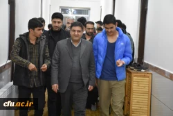 حضور استاندار چهارمحال و بختیاری در بین دانشجو معلمان 2