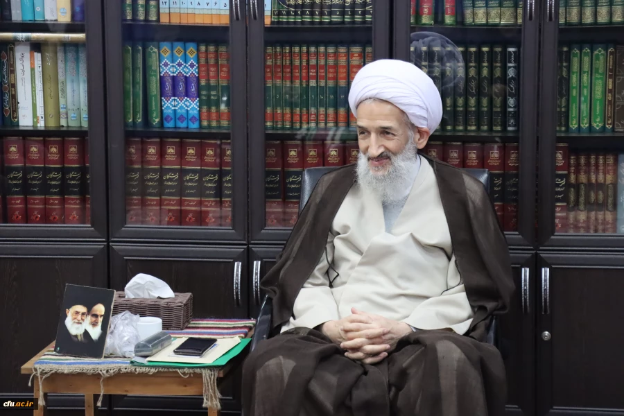 دیدار اعضای هیات رئیسه دانشگاه فرهنگیان مازندران با نماینده ولی فقیه در استان مازندران 2