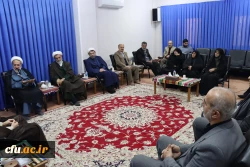 دیدار اعضای هیات رئیسه دانشگاه فرهنگیان مازندران با نماینده ولی فقیه در استان مازندران 4