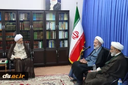 دیدار اعضای هیات رئیسه دانشگاه فرهنگیان مازندران با نماینده ولی فقیه در استان مازندران 5