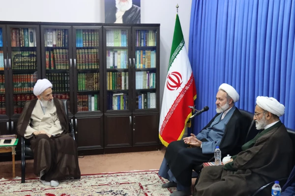 دیدار اعضای هیات رئیسه دانشگاه فرهنگیان مازندران با نماینده ولی فقیه در استان مازندران 5