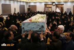 یادواره ی شهدای دانشجومعلم دانشگاه فرهنگیان استان مرکزی با حضور غلامحسن علیزاده در اراک برگزار شد 2