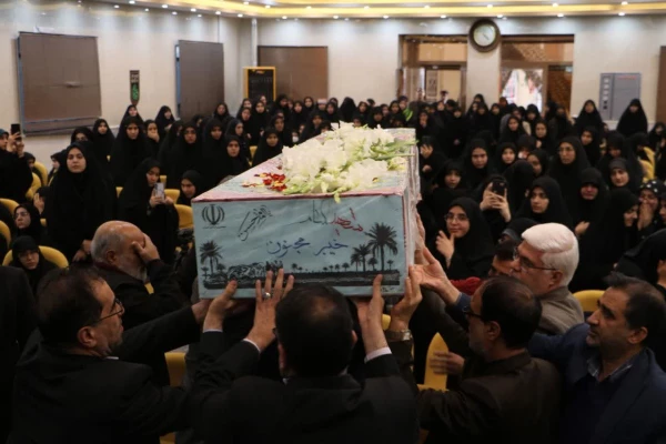 یادواره ی شهدای دانشجومعلم دانشگاه فرهنگیان استان مرکزی با حضور غلامحسن علیزاده در اراک برگزار شد 2