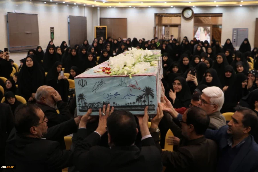 یادواره ی شهدای دانشجومعلم دانشگاه فرهنگیان استان مرکزی با حضور غلامحسن علیزاده در اراک برگزار شد 2