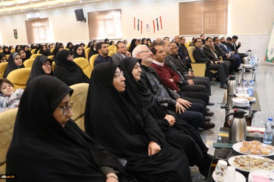 یادواره ی شهدای دانشجومعلم دانشگاه فرهنگیان استان مرکزی با حضور غلامحسن علیزاده در اراک برگزار شد 2