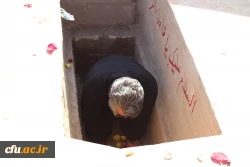 در دانشگاه فرهنگیان استان بوشهر؛
پیکر پاک شهید 17 ساله خوشنام دفاع مقدس تشییع و تدفین شد 2