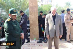 در دانشگاه فرهنگیان استان بوشهر؛
پیکر پاک شهید 17 ساله خوشنام دفاع مقدس تشییع و تدفین شد 2