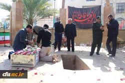 در دانشگاه فرهنگیان استان بوشهر؛
پیکر پاک شهید 17 ساله خوشنام دفاع مقدس تشییع و تدفین شد 3