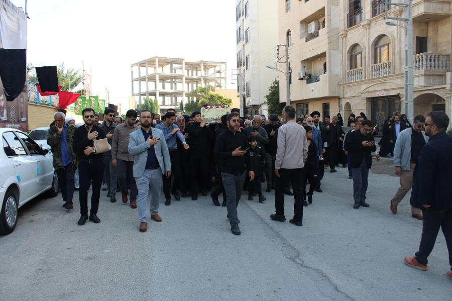 در دانشگاه فرهنگیان استان بوشهر؛
پیکر پاک شهید 17 ساله خوشنام دفاع مقدس تشییع و تدفین شد 13