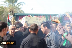 در دانشگاه فرهنگیان استان بوشهر؛
پیکر پاک شهید 17 ساله خوشنام دفاع مقدس تشییع و تدفین شد 19