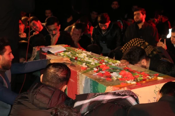 مراسم وداع باشهید گمنام در دانشگاه فرهنگیان استان آذربایجان شرقی  3