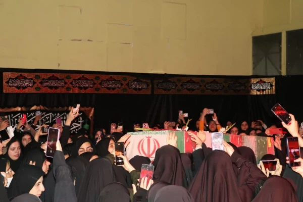 مراسم وداع باشهید گمنام در دانشگاه فرهنگیان استان آذربایجان شرقی  5