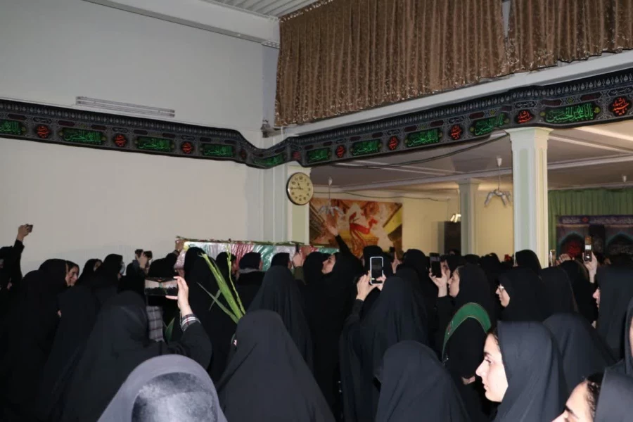 مراسم وداع باشهید گمنام در دانشگاه فرهنگیان استان آذربایجان شرقی  10