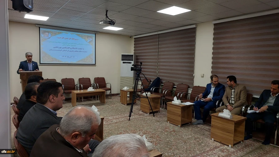 جلسه هماهنگی ستاد اجرایی نخستین اجلاسیه شهدای دانشجومعلم استان کردستان
 6