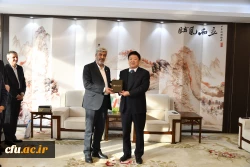 عقد اجتماع لمناقشة وشرح تنفيذ مذكرة التفاهم بين جامعة فرهجيان وجامعة شيان بوليتكنيك الصينية 3