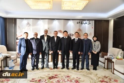 عقد اجتماع لمناقشة وشرح تنفيذ مذكرة التفاهم بين جامعة فرهجيان وجامعة شيان بوليتكنيك الصينية 4