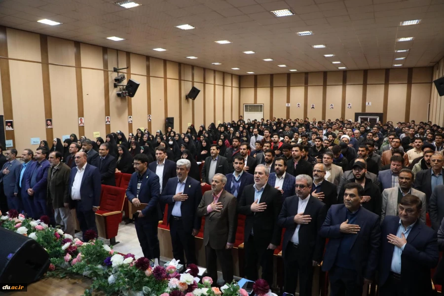 آیین گرامیداشت روز دانشجو با حضور وزیر آموزش و پرورش - پردیس شهید چمران 7