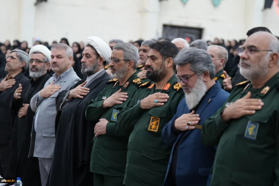 مراسم تشییع و تدفین شهید گمنام در دانشگاه فرهنگیان مرکز آموزش عالی شهید میرشاکی الیگودرز انجام شد 2