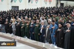 مراسم تشییع و تدفین شهید گمنام در دانشگاه فرهنگیان مرکز آموزش عالی شهید میرشاکی الیگودرز انجام شد 5