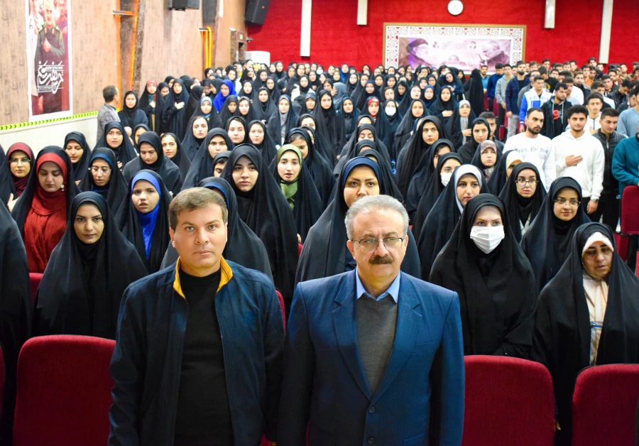 مراسم بزرگداشت روز دانشجو دانشگاه فرهنگیان کرمانشاه 3