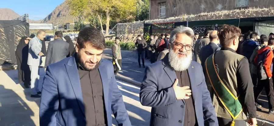 مراسم تشییع و تدفین شهید گمنام در دانشگاه فرهنگیان مرکز آموزش عالی شهید میرشاکی الیگودرز انجام شد 3