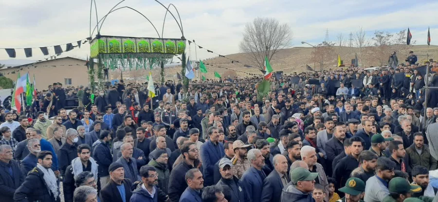 مراسم تشییع و تدفین شهید گمنام در دانشگاه فرهنگیان مرکز آموزش عالی شهید میرشاکی الیگودرز انجام شد 7