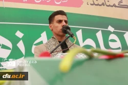 مراسم تشییع و تدفین شهید گمنام در پردیس حضرت فاطمه الزهرا(س) اهواز 4