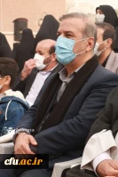 مراسم تشییع و تدفین شهید گمنام در پردیس حضرت فاطمه الزهرا(س) اهواز 7