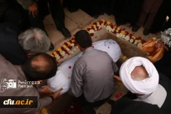 مراسم تشییع و تدفین شهید گمنام در پردیس حضرت فاطمه الزهرا(س) اهواز 2