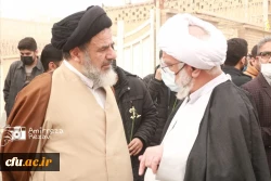 مراسم تشییع و تدفین شهید گمنام در پردیس حضرت فاطمه الزهرا(س) اهواز 3