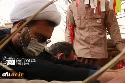 مراسم تشییع و تدفین شهید گمنام در پردیس حضرت فاطمه الزهرا(س) اهواز 12