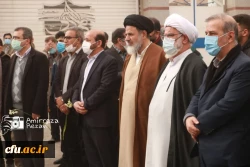 مراسم تشییع و تدفین شهید گمنام در پردیس حضرت فاطمه الزهرا(س) اهواز 14